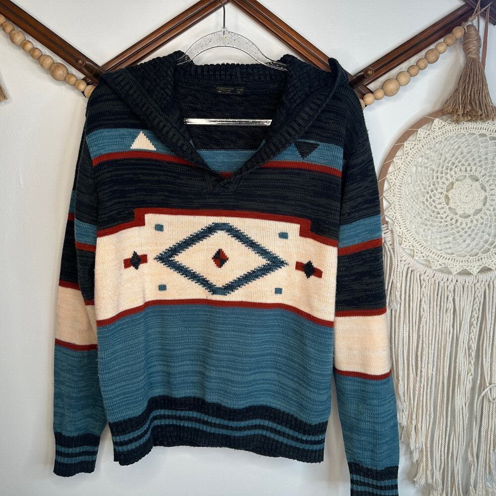 Vintage JC Penny Aztec Detail Sweater